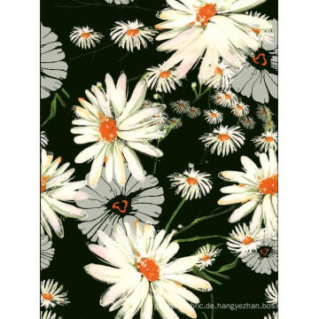 Daisy-Design aus Polyester gedruckte Kleidungsstück Webstoff